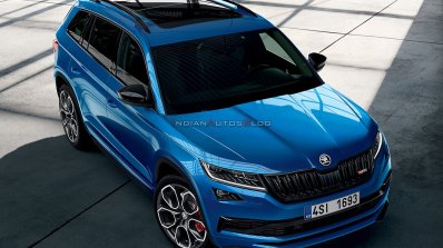Skoda Kodiaq Rs Challenge Top View