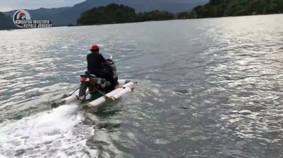 Modified Yamaha Nmax Jet Ski Action Shot