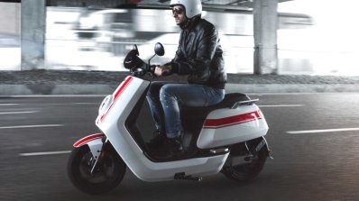 Niu Nqi Gt Electric Scooter In Action
