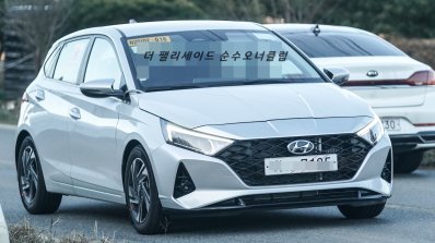 2020 Hyundai I20 Front Quarters Spy Shot