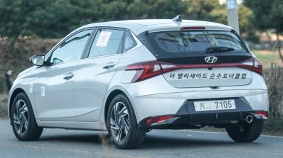 2020 Hyundai I20 Rear Quarters Spied