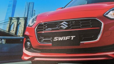 2020 Maruti Swift Facelift Grille Leak