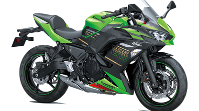 Bs6 Kawasaki Ninja 650 Lime Green Ebony