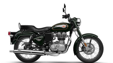 Royal Enfield Bullet 350 Bs6 Forest Green Rhs