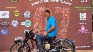 Restored Bsa B31 Plunger 1952 Left