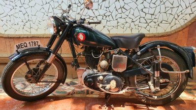Restored Bsa B31 Plunger 1952 Left Side