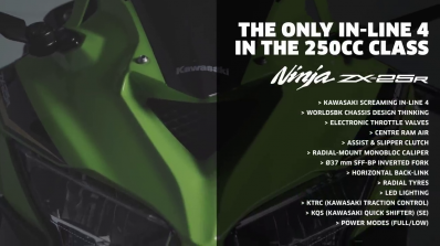 Kawasaki Ninja Zx 25r Clocks 250 Km H On A Race Track Video