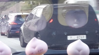 Hyundai Compact Mpv Rear Quarters Spy Shot