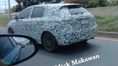 Honda City Hatchback Rear Quarters Spy Shot