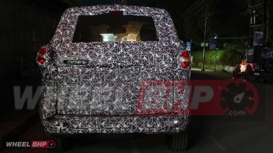 2021 Mahindra Scorpio Rear Spy Shot