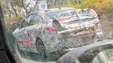 Bmw 2 Series Gran Coupe Rear Quarters Spy Shot