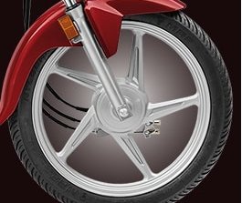 Bs6 Honda Cd 110 Dream Front Wheel