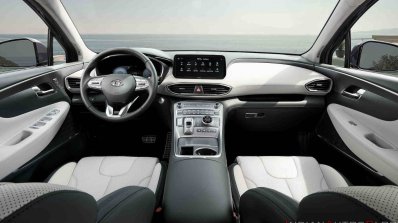 2021 Hyundai Santa Fe Facelift Interior Dashboard