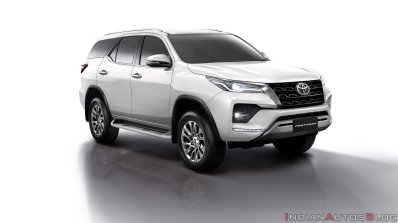 2021 Toyota Fortuner Facelift White