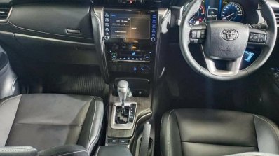 2021 Toyota Fortuner Facelift Interior Live