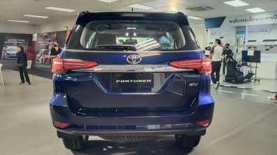 2021 Toyota Fortuner Facelift Rear Live