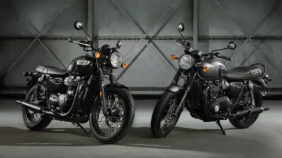 Triumph Bonneville T100 Black Studio