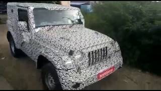 2020 Mahindra Thar Diesel Automatic Spied Spy Shot