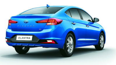 2020 Hyundai Elantra Rear 3 Quarter