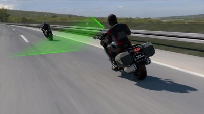 Bmw Motorrad Active Cruise Control In Operation