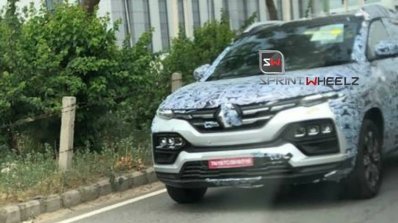 Renault Kiger Sub 4m Suv Spotted On Test With Minimal Camouflage