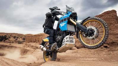 Yamaha Tenere 700 Rally Edition Wheelie