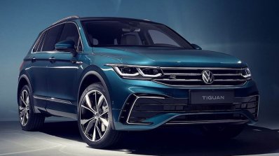 2021 Volkswagen Tiguan Facelift Front 3 Quarter