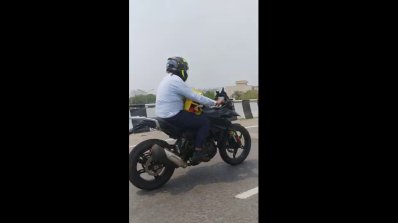 Bs6 Bmw G 310 Gs Spy Shot Rear 3 Quarter