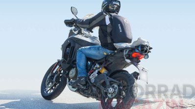 Ducati Multistrada V4 Spy Shot Rear 3 Quarter