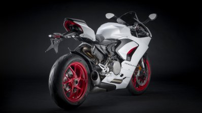 Ducati Panigale V2 White Rear 3 Quarter