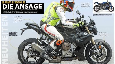 2021 Bmw S 1000 R Spy Shot