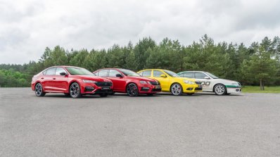 Skoda Octavia Rs Family Side Still