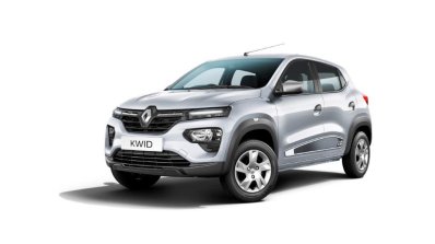 Renault Kwid Moonlight Silver