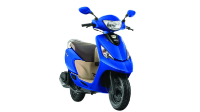 Tvs Scooty Zest 110 Front 3 Quarter