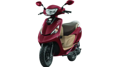 Tvs Scooty Zest 110 Front 3 Quarter Lt