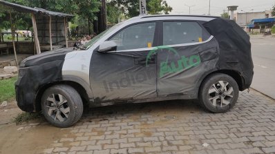 Kia Sonet Spy Shot Left Side