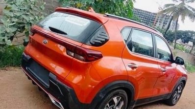 All New Kia Sonet Spotted Without Camo