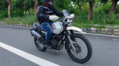Hero Xpulse 200 Road Test Review Action Front