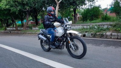 Hero Xpulse 200 Road Test Review Action Front Side