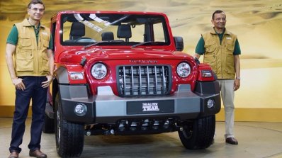 2020 Mahindra Thar Images Front Pawan Goenka Revea