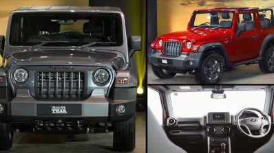 New Mahindra Thar Looks Brute With Jeep Grille & Off-road Tyres