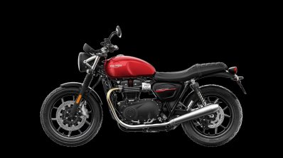 Triumph Street Twin Red Lhs