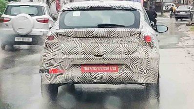 2020 Hyundai I20 Spy Shot Rear