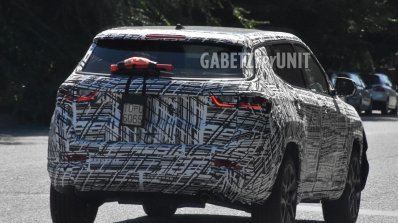 2021 Jeep Compass Facelift Spy Shot Rear