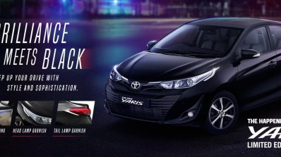 Toyota Yaris Black Edition Banner