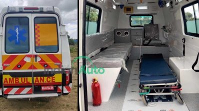 2020 Tata Winger Ambulance Rear Interior