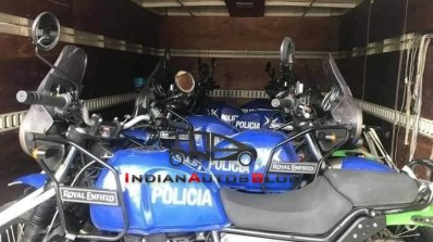 Royal Enfield Himalayan Argentina Police