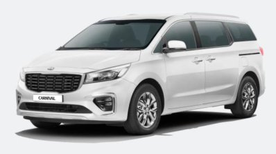 Kia Carnival Front Third Quarter