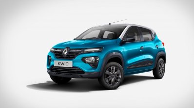 Renault Kwid Neotech Zanskar Blue Moonlight Silver