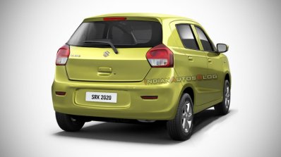 Next Gen Maruti Celerio Rear Rendering